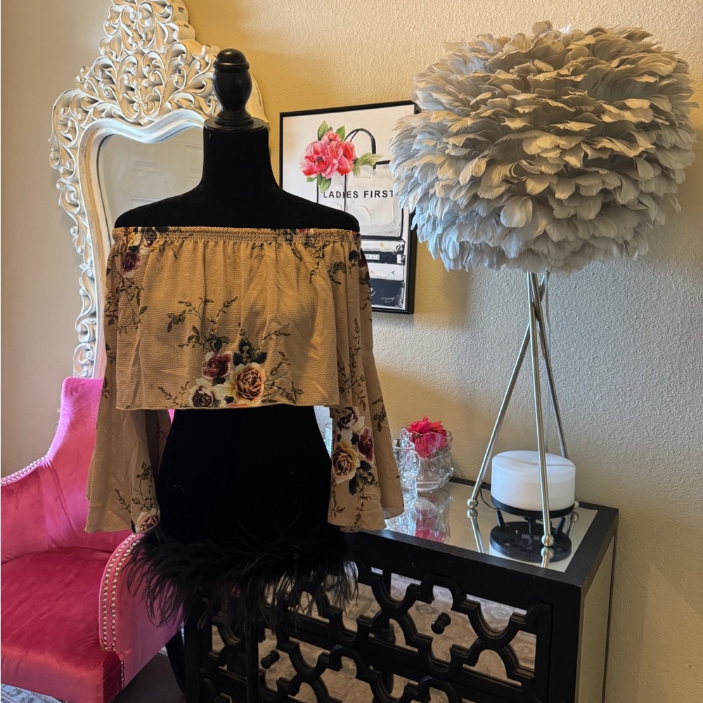 Floral Off-Shoulder Top